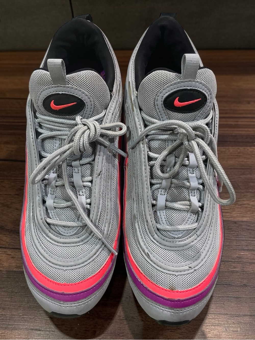 Nike Women’s Air Max 97 Pink Purple Stripe 2018 Size 10
